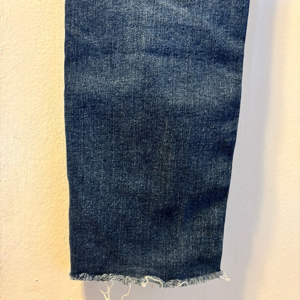 Adriano Goldschmied The Stilt Crop Blue Washed Denim Jeans Size 29 - Picture 7 of 7